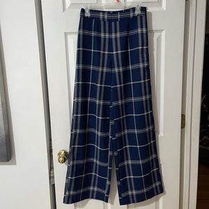 Forever 21 flowy plaid pants